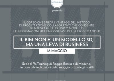 Il BIM non è un modello 3D, ma una leva di business