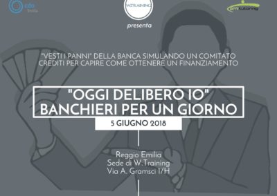 “Oggi delibero io”- Banchieri per un giorno