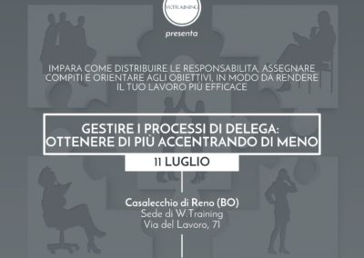 Gestire i processi di delega: ottenere di più accentrando di meno