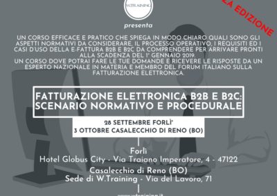 Fatturazione elettronica B2B e B2C: scenario normativo e procedurale – TERZA EDIZIONE