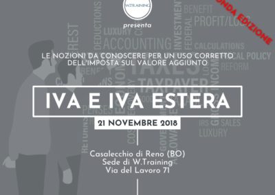 Iva e Iva estera – SECONDA EDIZIONE