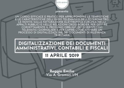 Digitalizzazione dei documenti amministrativi, contabili e fiscali