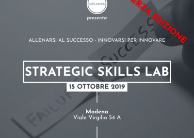 Strategic Skills Lab – terza edizione
