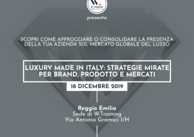 Luxury Made in Italy: strategie mirate per brand, prodotto e mercati