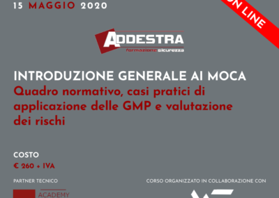 INTRODUZIONE GENERALE AI MOCA