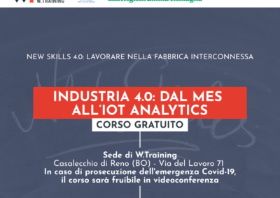 INDUSTRIA 4.0: DAL MES ALL’IOT ANALYTICS
