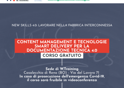 CONTENT MANAGEMENT E TECNOLOGIE SMART DELIVERY PER LA DOCUMENTAZIONE TECNICA 4.0
