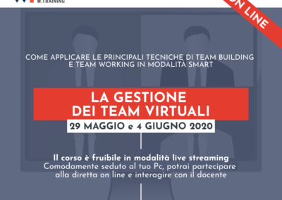 LA GESTIONE DEI TEAM VIRTUALI