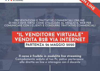 “IL VENDITORE VIRTUALE” – VENDITA B2B VIA INTERNET – seconda edizione
