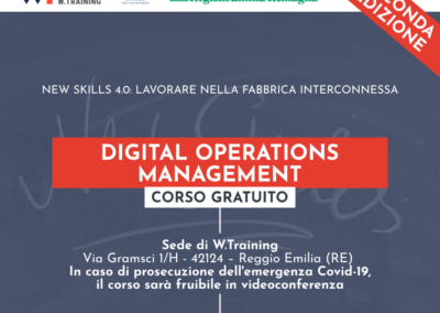 Digital Operations Management – SECONDA EDIZIONE