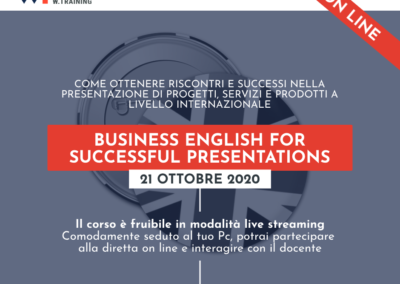BUSINESS ENGLISH FOR SUCCESSFUL PRESENTATIONS
