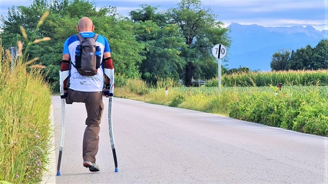 Dal Friuli Venezia Giulia al Veneto: la prima settimana del cammino di Andrea Devicenzi
