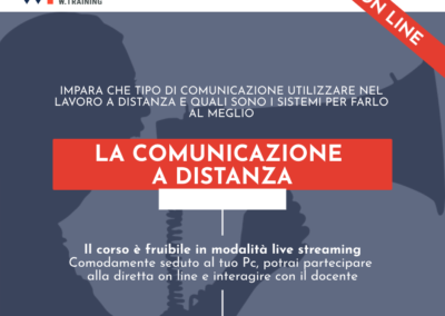LA COMUNICAZIONE A DISTANZA