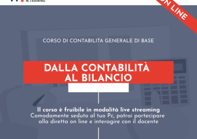 DALLA CONTABILITÀ AL BILANCIO