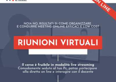 RIUNIONI VIRTUALI