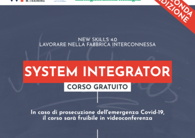 SYSTEM INTEGRATOR – SECONDA EDIZIONE