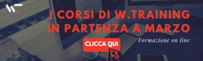I corsi in partenza a marzo