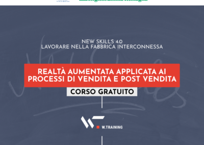 REALTÀ AUMENTATA APPLICATA AI PROCESSI DI VENDITA E POST VENDITA