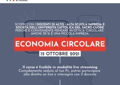 ECONOMIA CIRCOLARE