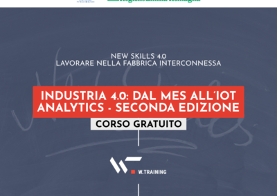 INDUSTRIA 4.0: DAL MES ALL’IOT ANALYTICS – SECONDA EDIZIONE
