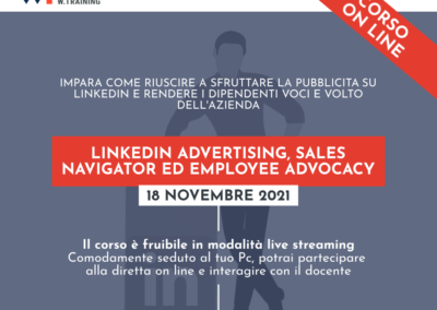 LINKEDIN ADVERTISING, SALES NAVIGATOR ED EMPLOYEE ADVOCACY