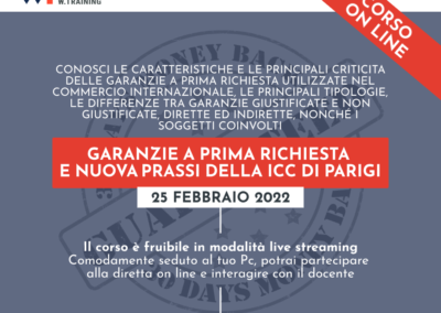 GARANZIE A PRIMA RICHIESTA E NUOVA PRASSI DELLA ICC DI PARIGI