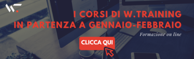 I corsi in partenza a gennaio-febbraio