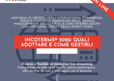 INCOTERMS® 2020: QUALI ADOTTARE E COME GESTIRLI