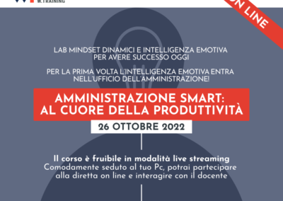 AMMINISTRAZIONE SMART: AL CUORE DELLA PRODUTTIVITÀ
