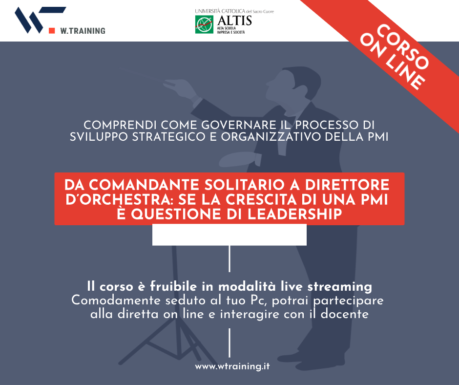 Da comandante solitario a direttore d’orchestra: se la crescita di una PMI è questione di leadership