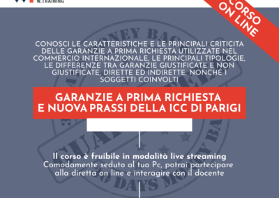 GARANZIE A PRIMA RICHIESTA E NUOVA PRASSI DELLA ICC DI PARIGI