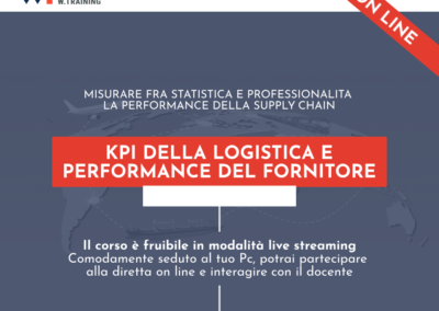 KPI DELLA LOGISTICA E PERFORMANCE DEL FORNITORE