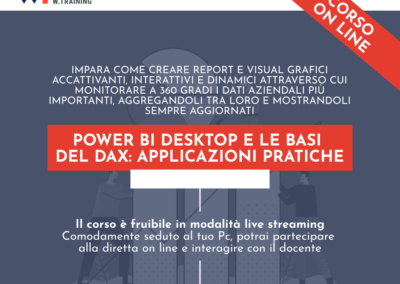 POWER BI DESKTOP E LE BASI DEL DAX: APPLICAZIONI PRATICHE