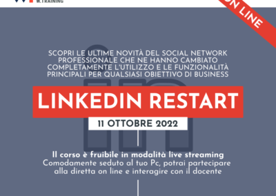 LINKEDIN RESTART