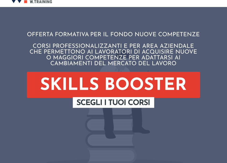 Scopri la nostra offerta formativa per il Fondo nuove competenze