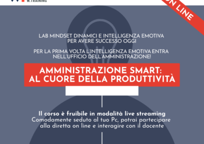 AMMINISTRAZIONE SMART: AL CUORE DELLA PRODUTTIVITÀ