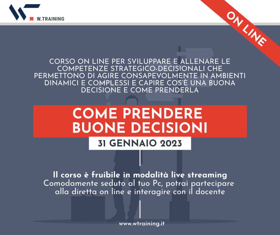 Banner-COME PRENDERE BUONE DECISIONI
