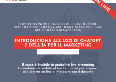 INTRODUZIONE ALL’USO DI CHATGPT E DELL’IA PER IL MARKETING