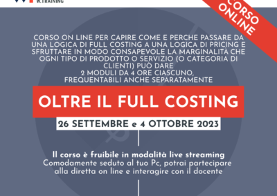 OLTRE IL FULL COSTING