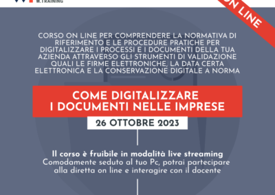 COME DIGITALIZZARE I DOCUMENTI NELLE IMPRESE